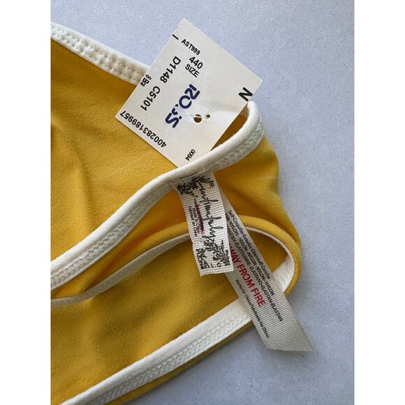 FREE PEOPLE Women's Good Lookin' Bralette Spicy Mustard Size Large T-Back NWT - Picture 7 of 8